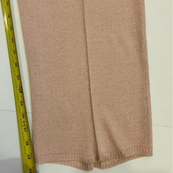 Vintage San Remo 4 Piece Pink Knit Pant Suit Cardigan Pant Skirt Tank Size XL - Picture 12 of 15